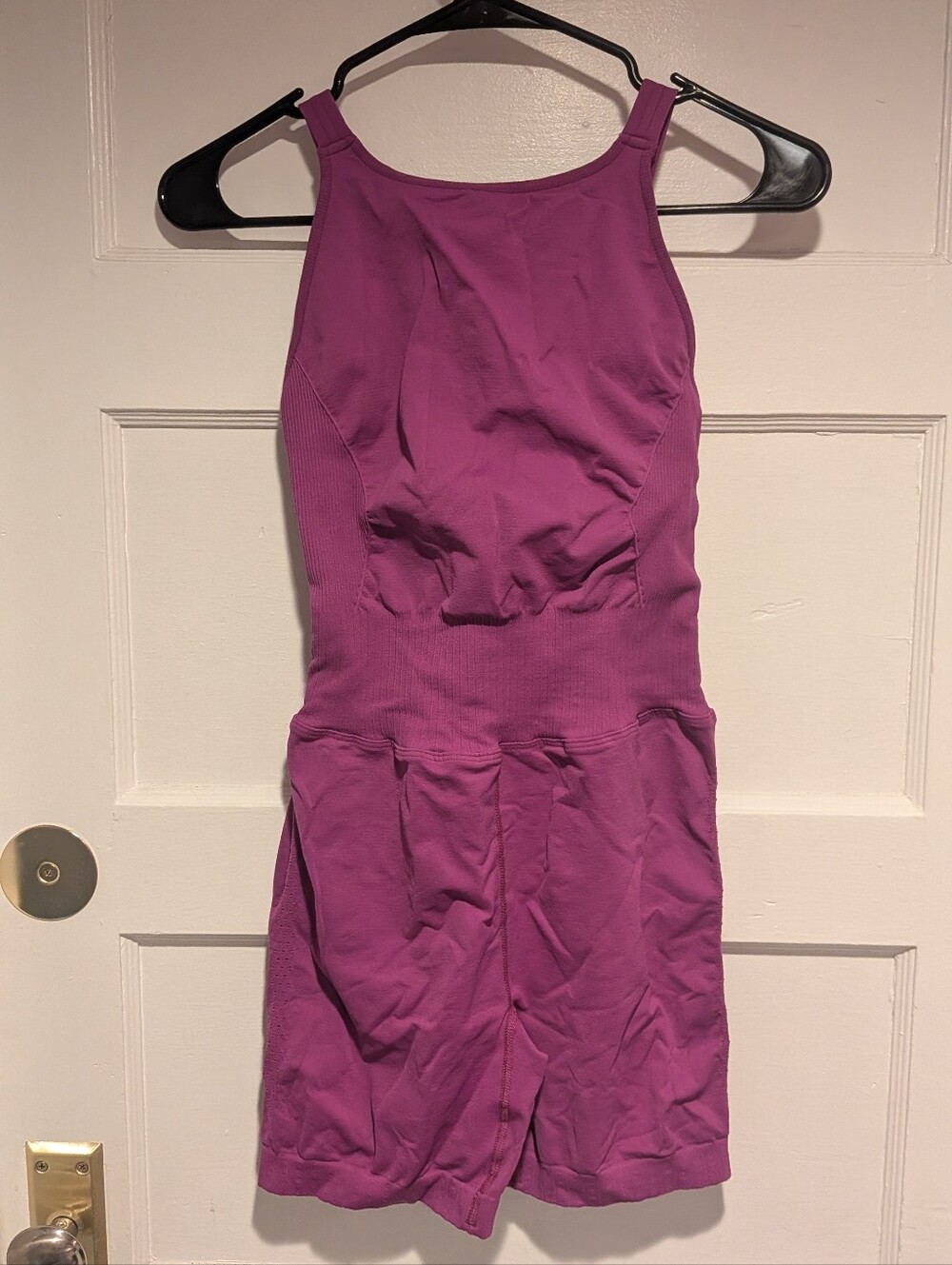 Free People Movement Sleeveless Purple Onesie